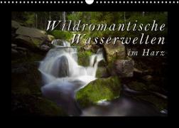 Wildromantische Wasserwelten im Harz (Wandkalender 2022 DIN A3 quer)
