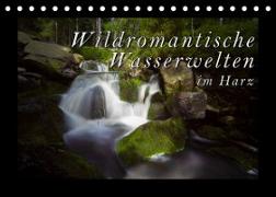 Wildromantische Wasserwelten im Harz (Tischkalender 2022 DIN A5 quer)