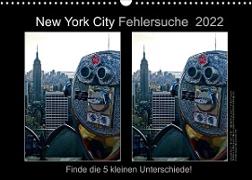 New York City Fehlersuche 2022 (Wandkalender 2022 DIN A3 quer)
