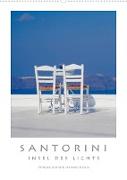 SANTORINI - INSEL DES LICHTS (Wandkalender 2022 DIN A2 hoch)