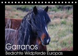 Garranos - Bedrohte Wildpferde Europas (Tischkalender 2022 DIN A5 quer)