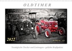 Oldtimer - nostalgische Trecker und Lastwagen (Wandkalender 2022 DIN A3 quer)