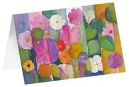Blütenreigen - Kunst-Faltkarten ohne Text (5 Stück)