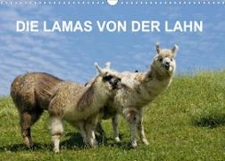 DIE LAMAS VON DER LAHN (Wandkalender 2022 DIN A3 quer)