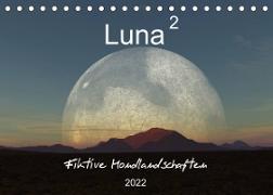Luna 2 - Fiktive Mondlandschaften (Tischkalender 2022 DIN A5 quer)