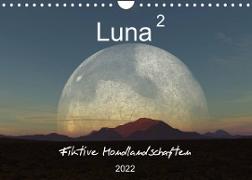 Luna 2 - Fiktive Mondlandschaften (Wandkalender 2022 DIN A4 quer)