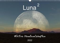Luna 2 - Fiktive Mondlandschaften (Wandkalender 2022 DIN A3 quer)