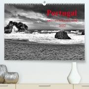 Portugal . mehr als schwarz-weiß (Premium, hochwertiger DIN A2 Wandkalender 2022, Kunstdruck in Hochglanz)