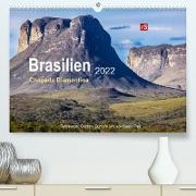 Brasilien 2022 - Chapada Diamantina (Premium, hochwertiger DIN A2 Wandkalender 2022, Kunstdruck in Hochglanz)