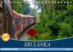 Sri Lanka - Eine Bilder-Reise (Tischkalender 2022 DIN A5 quer)