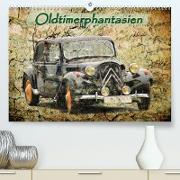 Oldtimerphantasien (Premium, hochwertiger DIN A2 Wandkalender 2022, Kunstdruck in Hochglanz)