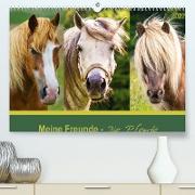 Meine Freunde - die Pferde (Premium, hochwertiger DIN A2 Wandkalender 2022, Kunstdruck in Hochglanz)