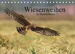 Wiesenweihen in Deutschland (Tischkalender 2022 DIN A5 quer)