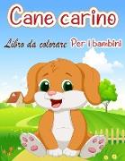 Cane carino Libro da colorare Per i bambini