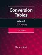 Conversion Tables [3 Volumes]: Set- Dewey-LC (Volume 2), LC-Dewey (Volume 1), Subject Headings, LC and Dewey (Volume 3), 3rd Edition