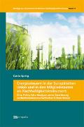 Energiesteuern in der Europäischen Union und in den Mitgliedstaaten als Nachhaltigkeitsinstrument