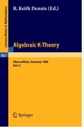 Algebraic K ¿ Theory