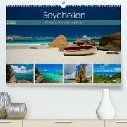 Seychellen - Ein letztes Paradies auf Erden (Premium, hochwertiger DIN A2 Wandkalender 2022, Kunstdruck in Hochglanz)