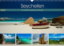 Seychellen - Ein letztes Paradies auf Erden (Wandkalender 2022 DIN A3 quer)