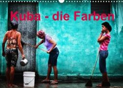 Kuba - die Farben (Wandkalender 2022 DIN A3 quer)