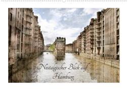 Nostalgischer Blick auf Hamburg (Wandkalender 2022 DIN A2 quer)