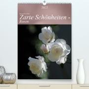 Zarte Schönheiten - Rosen (Premium, hochwertiger DIN A2 Wandkalender 2022, Kunstdruck in Hochglanz)