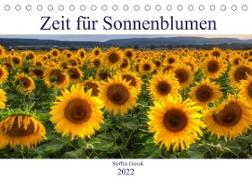 Zeit für Sonnenblumen (Tischkalender 2022 DIN A5 quer)