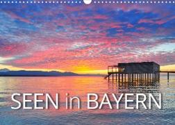 Seen in Bayern (Wandkalender 2022 DIN A3 quer)