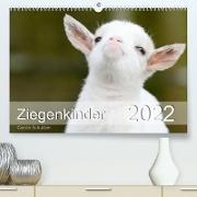 Ziegenkinder (Premium, hochwertiger DIN A2 Wandkalender 2022, Kunstdruck in Hochglanz)