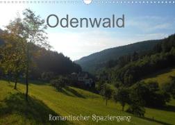 Odenwald - Romantischer Spaziergang (Wandkalender 2022 DIN A3 quer)