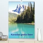 Kanadas große Seen / Planer (Premium, hochwertiger DIN A2 Wandkalender 2022, Kunstdruck in Hochglanz)