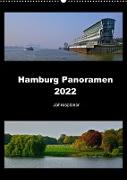 Hamburg Panoramen 2022 . Jahresplaner (Wandkalender 2022 DIN A2 hoch)