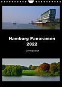 Hamburg Panoramen 2022 . Jahresplaner (Wandkalender 2022 DIN A4 hoch)