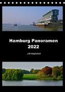 Hamburg Panoramen 2022 . Jahresplaner (Tischkalender 2022 DIN A5 hoch)