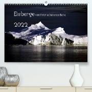 Eisberge von ihrer schönsten Seite 2022 (Premium, hochwertiger DIN A2 Wandkalender 2022, Kunstdruck in Hochglanz)