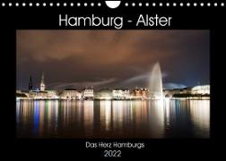 Hamburg - Alster (Wandkalender 2022 DIN A4 quer)
