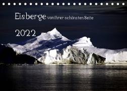 Eisberge von ihrer schönsten Seite 2022 (Tischkalender 2022 DIN A5 quer)