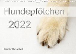 Hundepfötchen (Wandkalender 2022 DIN A4 quer)