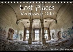 Lost Places, Vergessene Orte / AT-Version (Tischkalender 2022 DIN A5 quer)