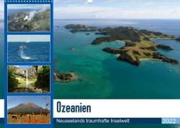 Ozeanien - Neuseelands traumhafte Inselwelt (Wandkalender 2022 DIN A2 quer)