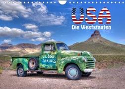 USA - Die Weststaaten (Wandkalender 2022 DIN A4 quer)