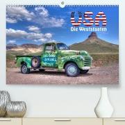 USA - Die Weststaaten (Premium, hochwertiger DIN A2 Wandkalender 2022, Kunstdruck in Hochglanz)
