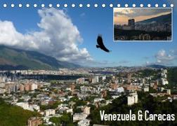 Venezuela & Caracas (Tischkalender 2022 DIN A5 quer)