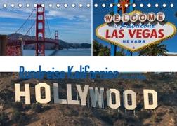 Rundreise Kalifornien mit Las Vegas (Tischkalender 2022 DIN A5 quer)