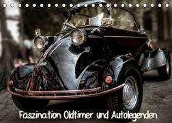 Faszination Oldtimer und Autolegenden (Tischkalender 2022 DIN A5 quer)