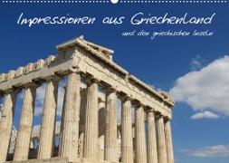 Impressionen aus Griechenland (Wandkalender 2022 DIN A2 quer)