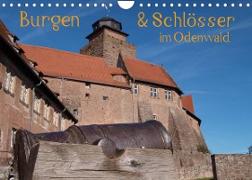 Burgen & Schlösser im Odenwald (Wandkalender 2022 DIN A4 quer)