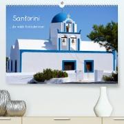 Santorini (Premium, hochwertiger DIN A2 Wandkalender 2022, Kunstdruck in Hochglanz)