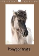 Ponyporträts (Wandkalender 2022 DIN A4 hoch)