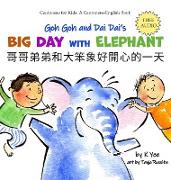 Goh Goh and Dai Dai's Big Day with Elephant